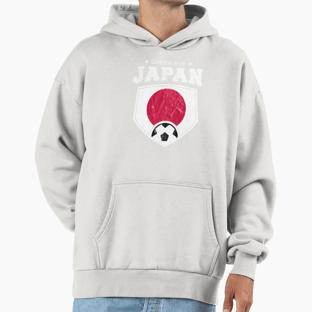 Japan Football National Flag World T-Shirt - Fun Novelty Design for Adults - T-Shirt, Sweatshirt, Hoodie