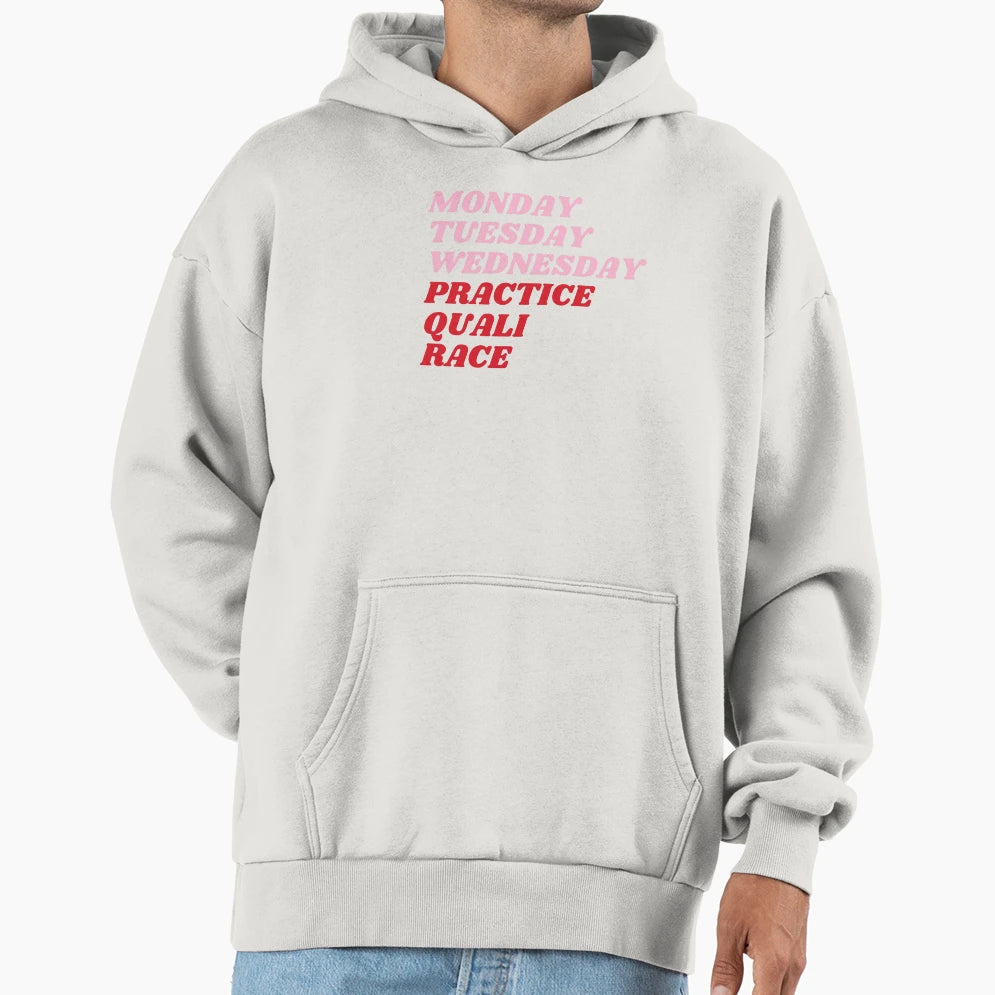 Race Week Formula One Hoodie - Graphic Print for Adults - T-Shirt, Sweatshirt, Hoodie