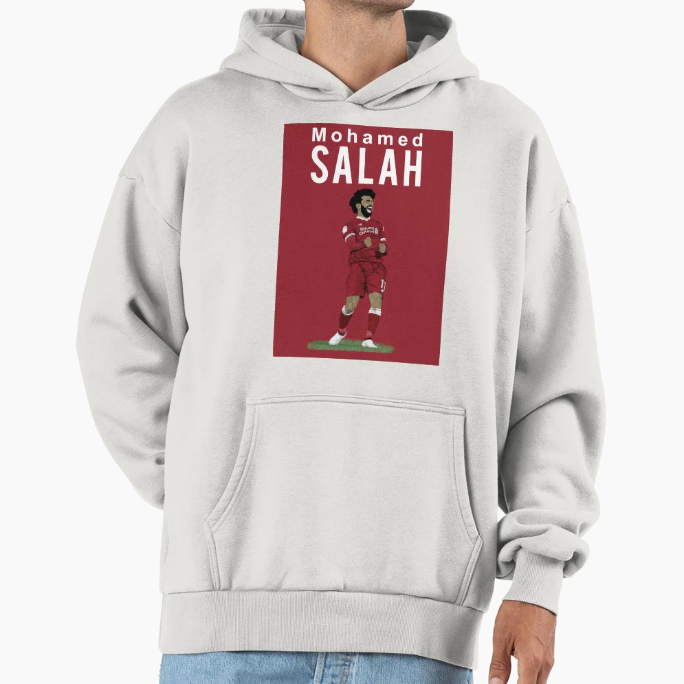 Mohamed Salah Liverpool Hoodie - Trendy Graphic for Adults - T-Shirt, Sweatshirt, Hoodie