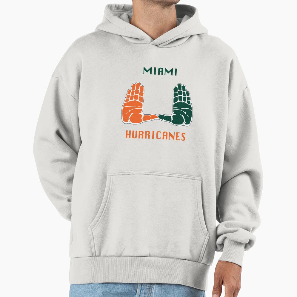 Miami Hurricanes Hoodie - Trendy Graphic Men Women - T-Shirt, Sweatshirt, Hoodie