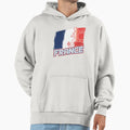 Football Soccer France Flag Hoodie - Aesthetic Graphic Unisex - T-Shirt, Sweatshirt, Hoodie