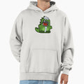 Alphabet Letter J Rawrsome Green Hoodie - Trendy Graphic for Adults - T-Shirt, Sweatshirt, Hoodie