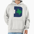 D Texas Blue Green Hoodie - Graphic Print for Adults - T-Shirt, Sweatshirt, Hoodie