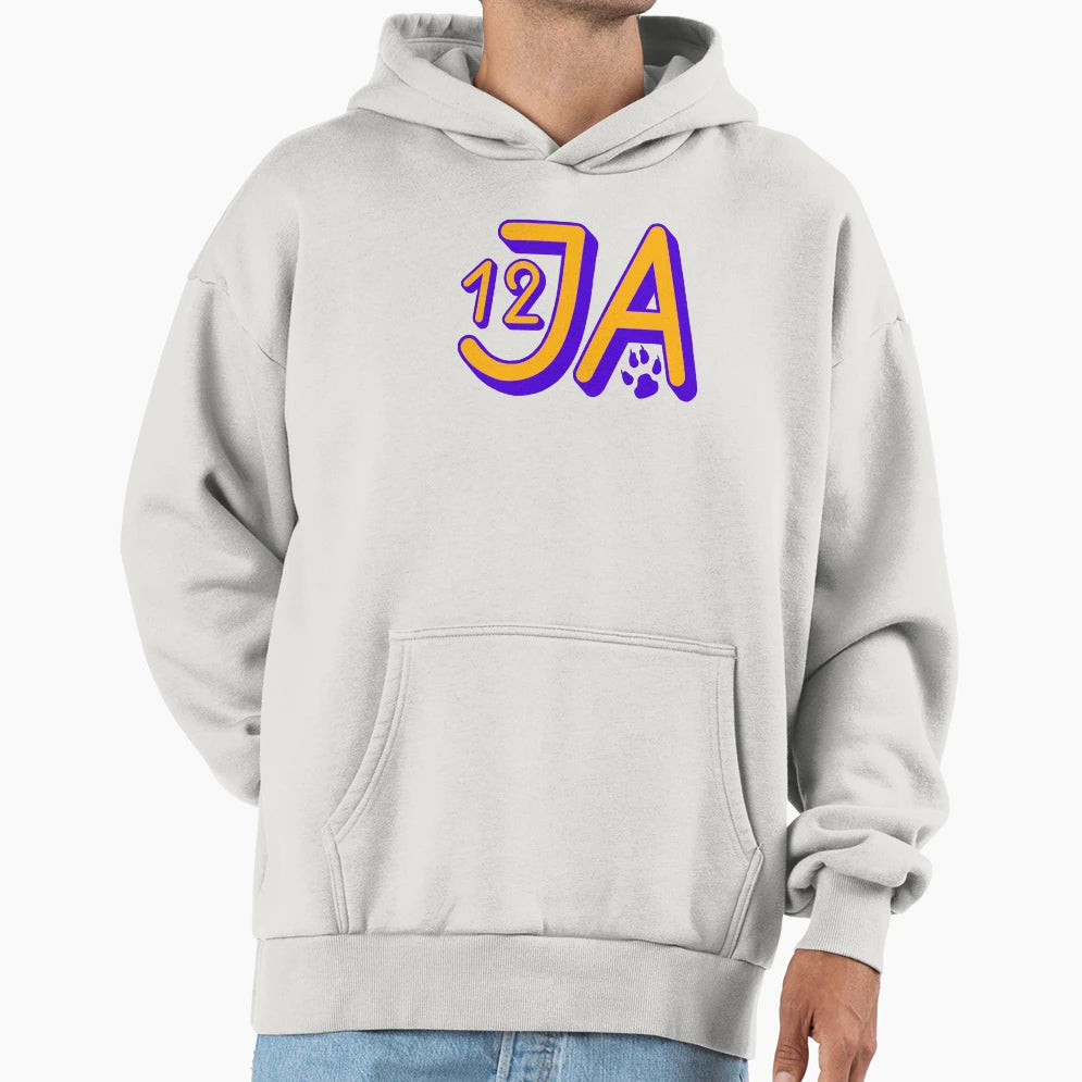Ja 12 Basketball Hoodie - Unique Graphic Men Women - T-Shirt, Sweatshirt, Hoodie