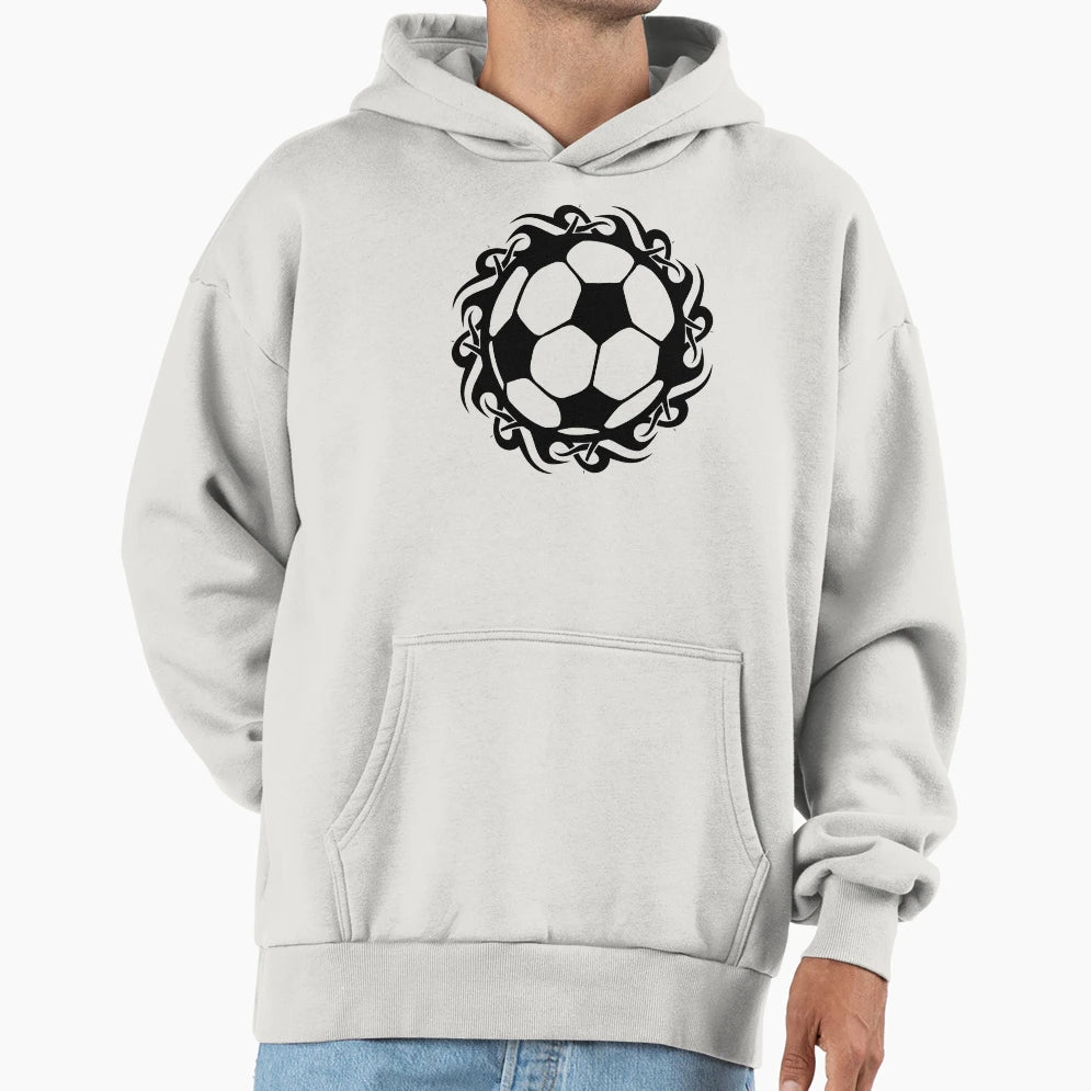 Futbol Tribal Hoodie - Unique Graphic for Adults - T-Shirt, Sweatshirt, Hoodie