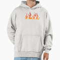 Fire Flames Hoodie - Casual Everyday Wear Men Women - T-Shirt, Sweatshirt, Hoodie
