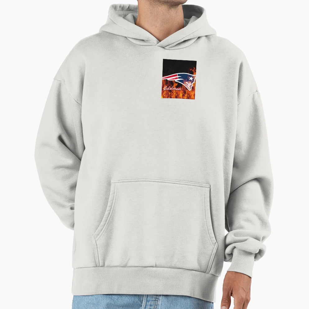 Edelman Fire Hoodie - Graphic Print Unisex - T-Shirt, Sweatshirt, Hoodie