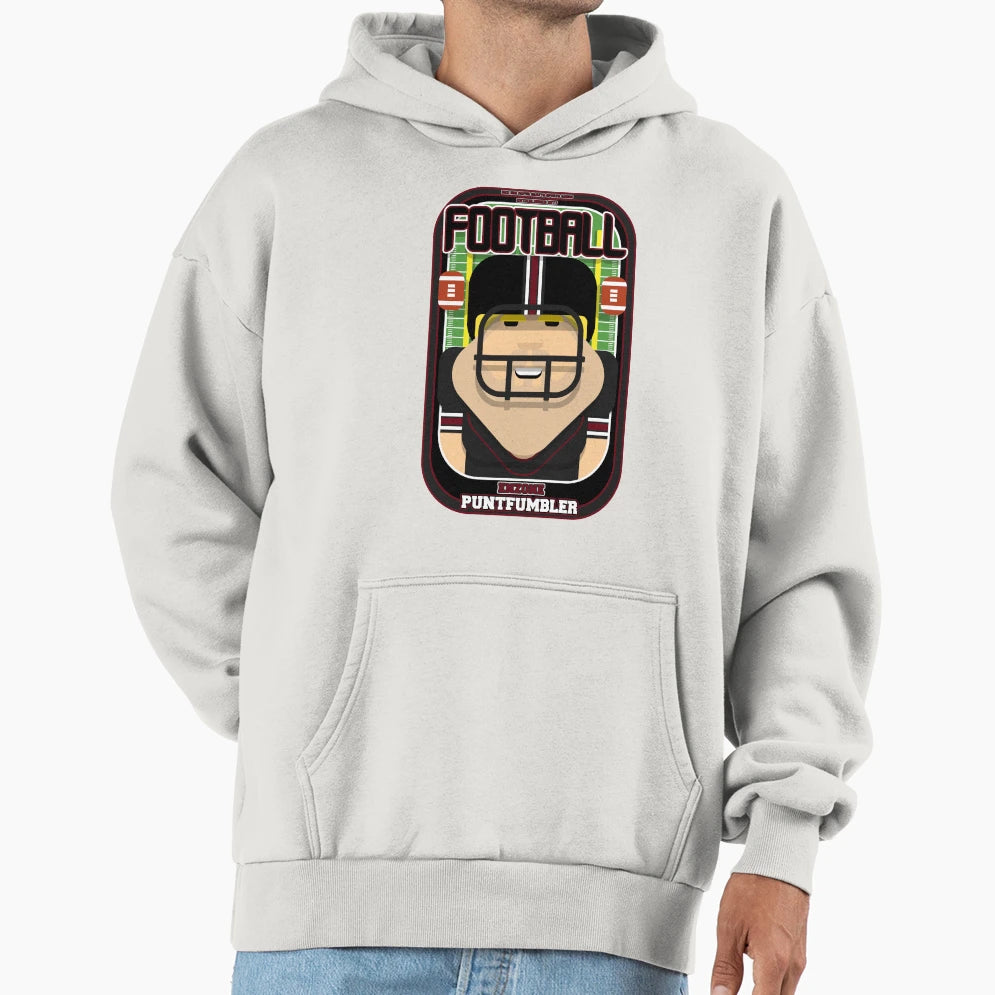 American Football Black And Maroon Enzone Hoodie - Novelty Apparel Unisex - T-Shirt, Sweatshirt, Hoodie