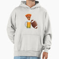 Beer Football And Pizza Hoodie - Trendy Graphic Men Women - T-Shirt, Sweatshirt, Hoodie