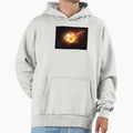 Football Flames Hoodie - Custom Art Print Unisex - T-Shirt, Sweatshirt, Hoodie