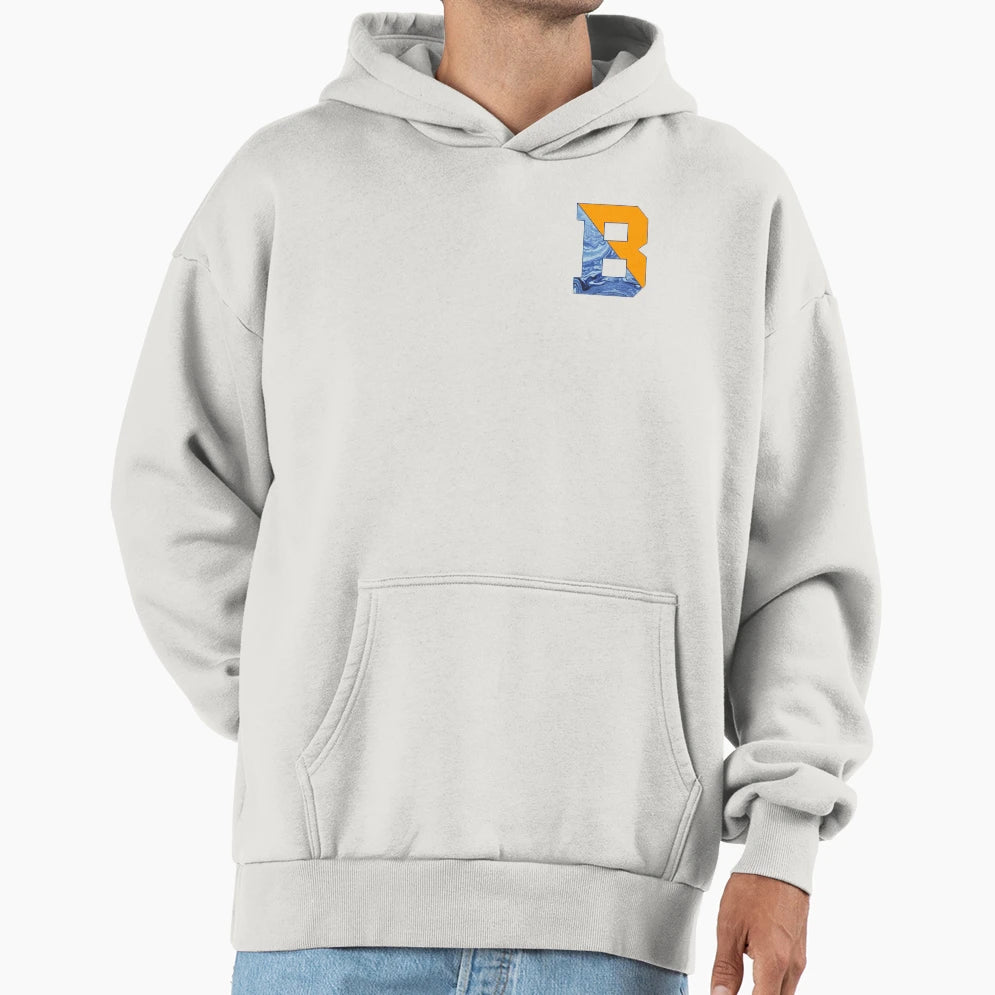 Bucknell University Swirl Hoodie - Custom Art Print Unisex - T-Shirt, Sweatshirt, Hoodie