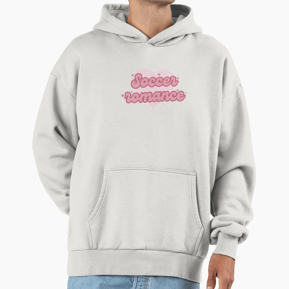 Soccer Romance Hoodie - Unique Graphic Men Women - T-Shirt, Sweatshirt, Hoodie