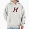 Alphabet Maroon H Sports Letter H Hoodie - Casual Everyday Wear for Adults - T-Shirt, Sweatshirt, Hoodie