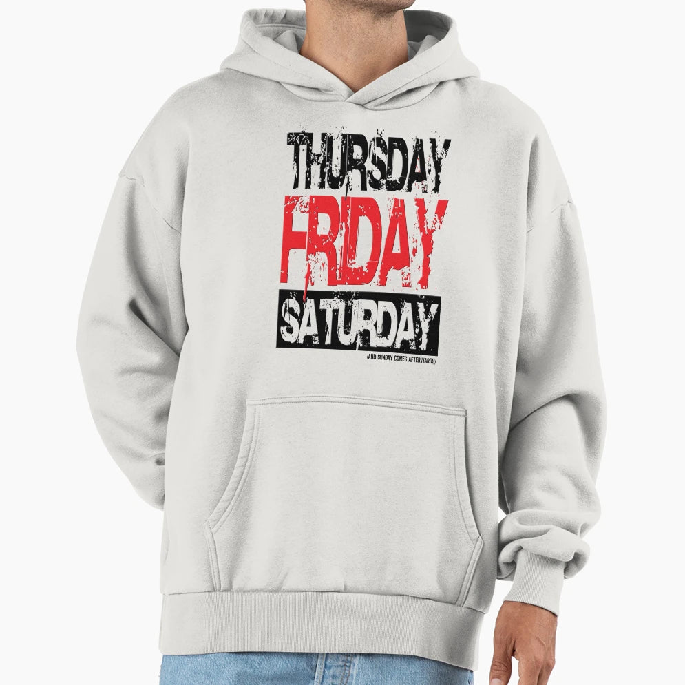 Friday 02 Light Hoodie - Aesthetic Graphic for Adults - T-Shirt, Sweatshirt, Hoodie