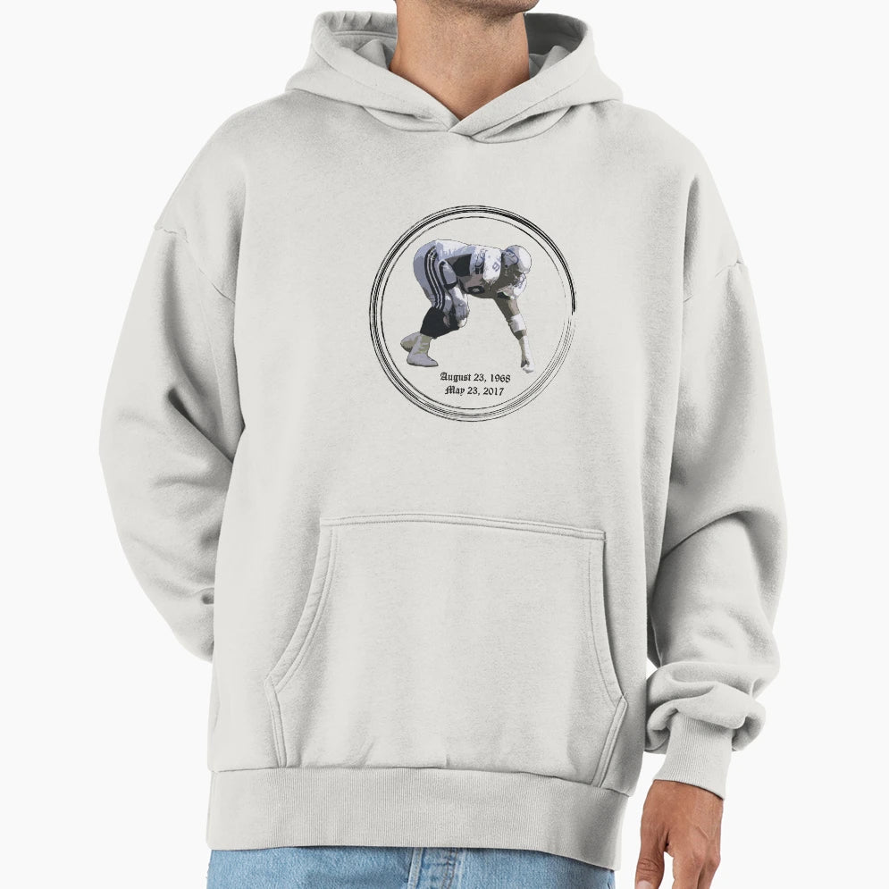 Cortez Kennedy Rip Hoodie - Minimalist Print Men Women - T-Shirt, Sweatshirt, Hoodie
