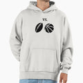 Football Vs Basketball Hoodie - Unique Graphic Men Women - T-Shirt, Sweatshirt, Hoodie