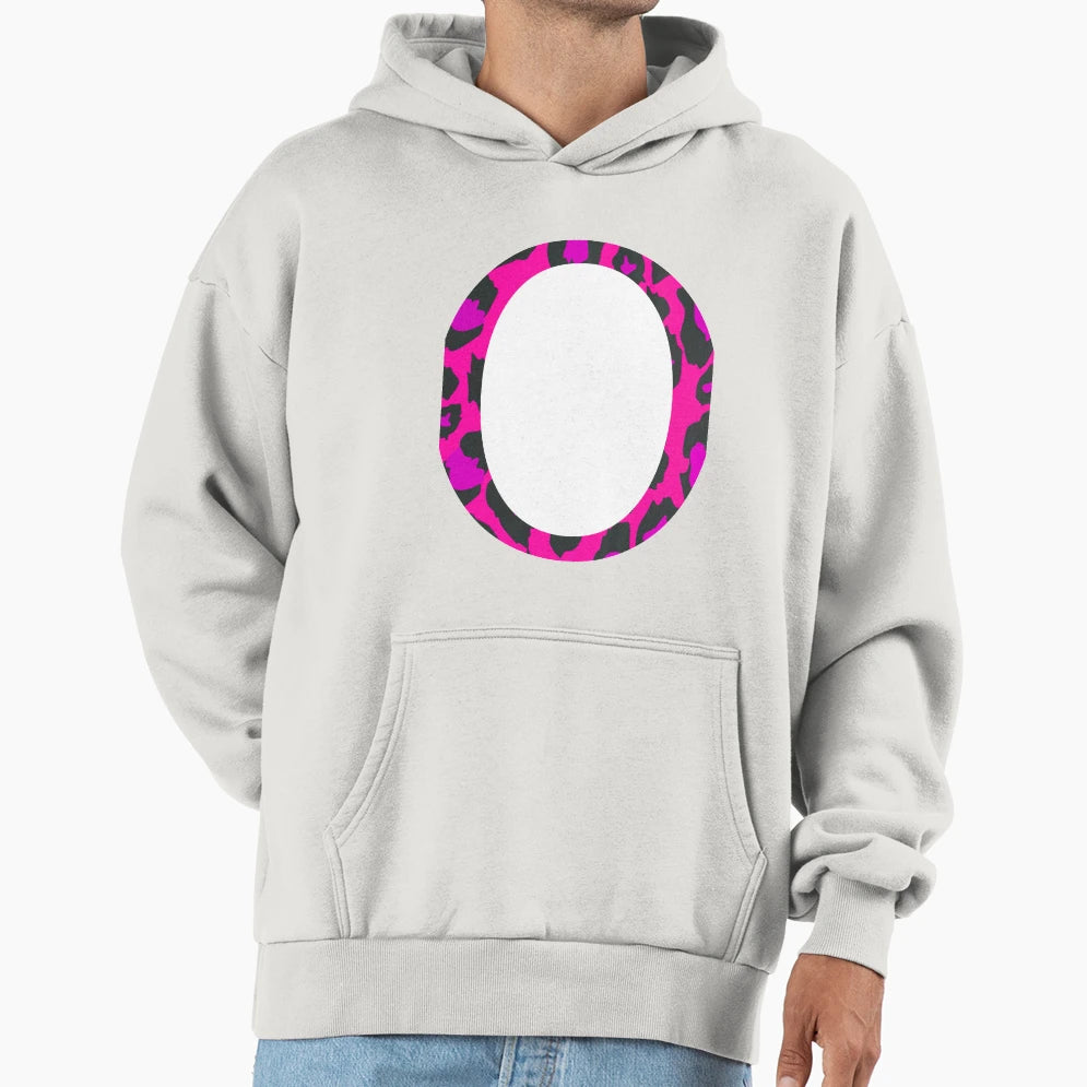 O Initial Or Omicron Hoodie - Custom Art Print Men Women - T-Shirt, Sweatshirt, Hoodie