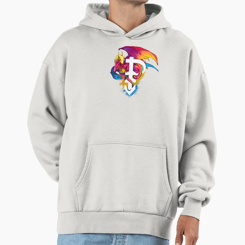 Pan Pride Dragon Hoodie - Unique Graphic Men Women - T-Shirt, Sweatshirt, Hoodie