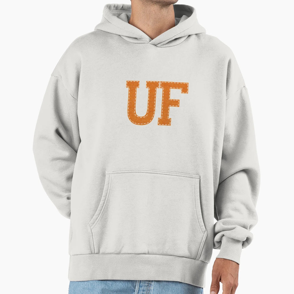 Uf Sewn Orange Hoodie - Graphic Print Men Women - T-Shirt, Sweatshirt, Hoodie