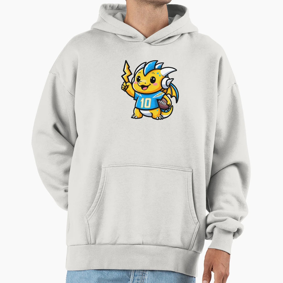 Chargers Game Day Hoodie - Custom Art Print for Adults - T-Shirt, Sweatshirt, Hoodie