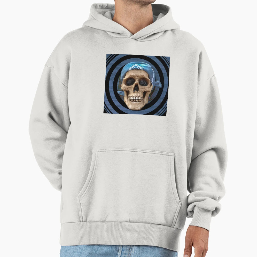 Skull Circles Hoodie - Streetwear Style Unisex - T-Shirt, Sweatshirt, Hoodie