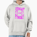 Sunday Funday Football Hoodie - Novelty Apparel Unisex - T-Shirt, Sweatshirt, Hoodie
