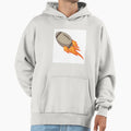 Flaming Football Hoodie - Aesthetic Graphic for Adults - T-Shirt, Sweatshirt, Hoodie
