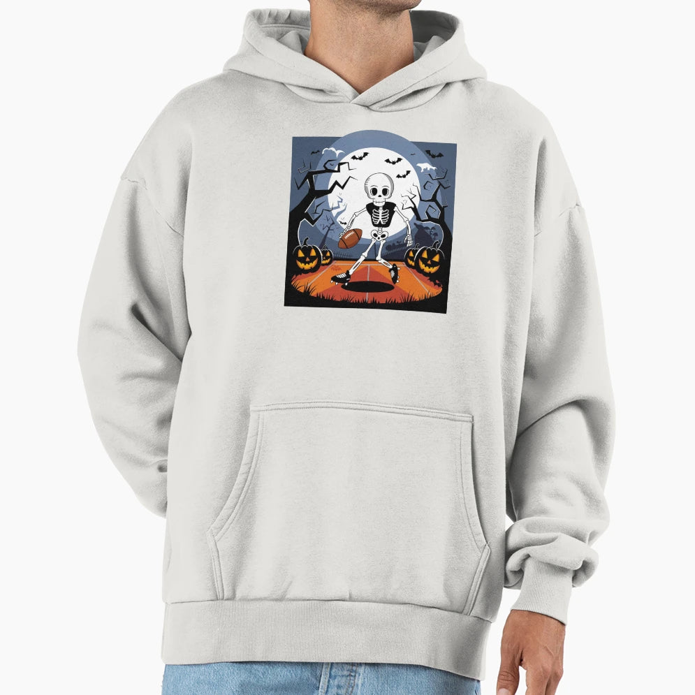 Halloween Skeleton Ball And Bats Hoodie - Aesthetic Graphic Unisex - T-Shirt, Sweatshirt, Hoodie