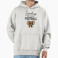 Sundays Are Football Hoodie - Trendy Graphic Unisex - T-Shirt, Sweatshirt, Hoodie