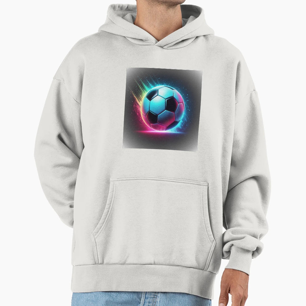 Fabulous Soccer Ball Hoodie - Minimalist Print for Adults - T-Shirt, Sweatshirt, Hoodie