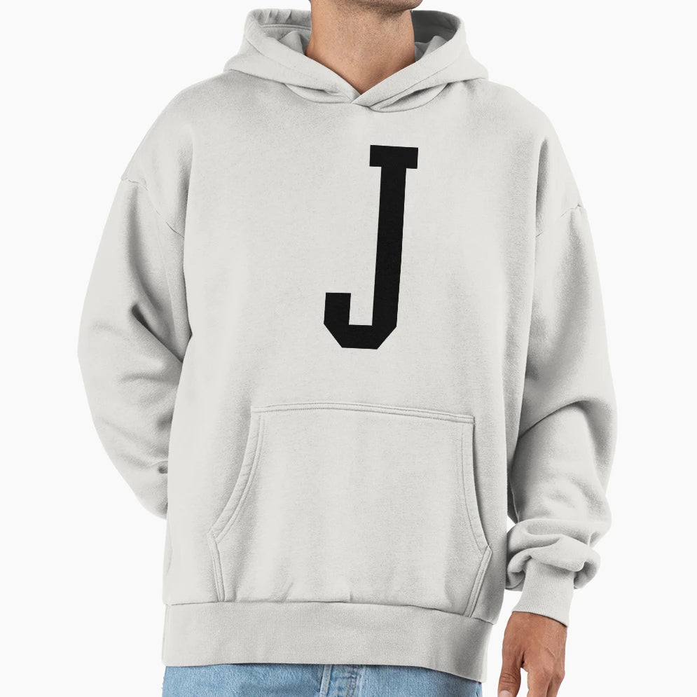 Letter J T-Shirt - Casual Everyday Wear Men Women - T-Shirt, Sweatshirt, Hoodie