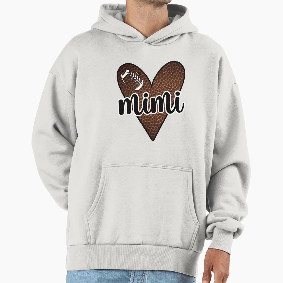 Proud Football Mimi Football Player T-Shirt - Custom Art Print for Adults - T-Shirt, Sweatshirt, Hoodie