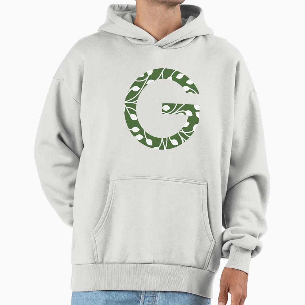 G Initials Ecological Environment Hoodie - Minimalist Print Men Women - T-Shirt, Sweatshirt, Hoodie