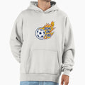 Goal Fire Dynamic Soccer Ball Hoodie - Casual Everyday Wear for Adults - T-Shirt, Sweatshirt, Hoodie