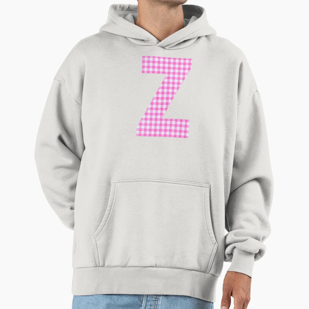 Letter Z Zebra Hoodie - Streetwear Style for Adults - T-Shirt, Sweatshirt, Hoodie