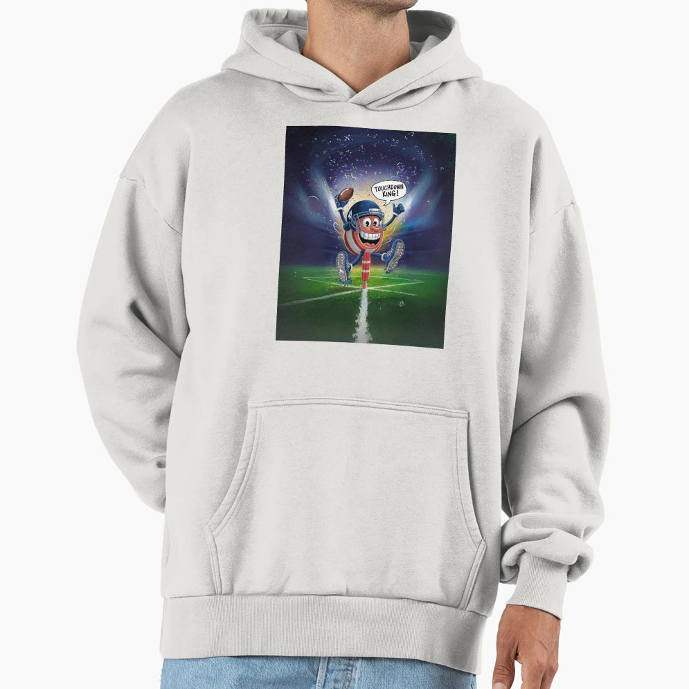 Headline News End Zone Hero Ultimate Hoodie - Streetwear Style for Adults - T-Shirt, Sweatshirt, Hoodie