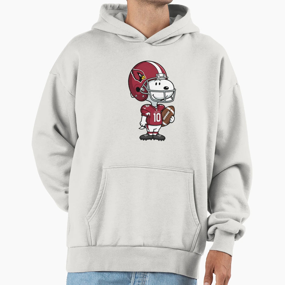 Snoopy Football Arizona Hoodie - Unique Graphic for Adults - T-Shirt, Sweatshirt, Hoodie