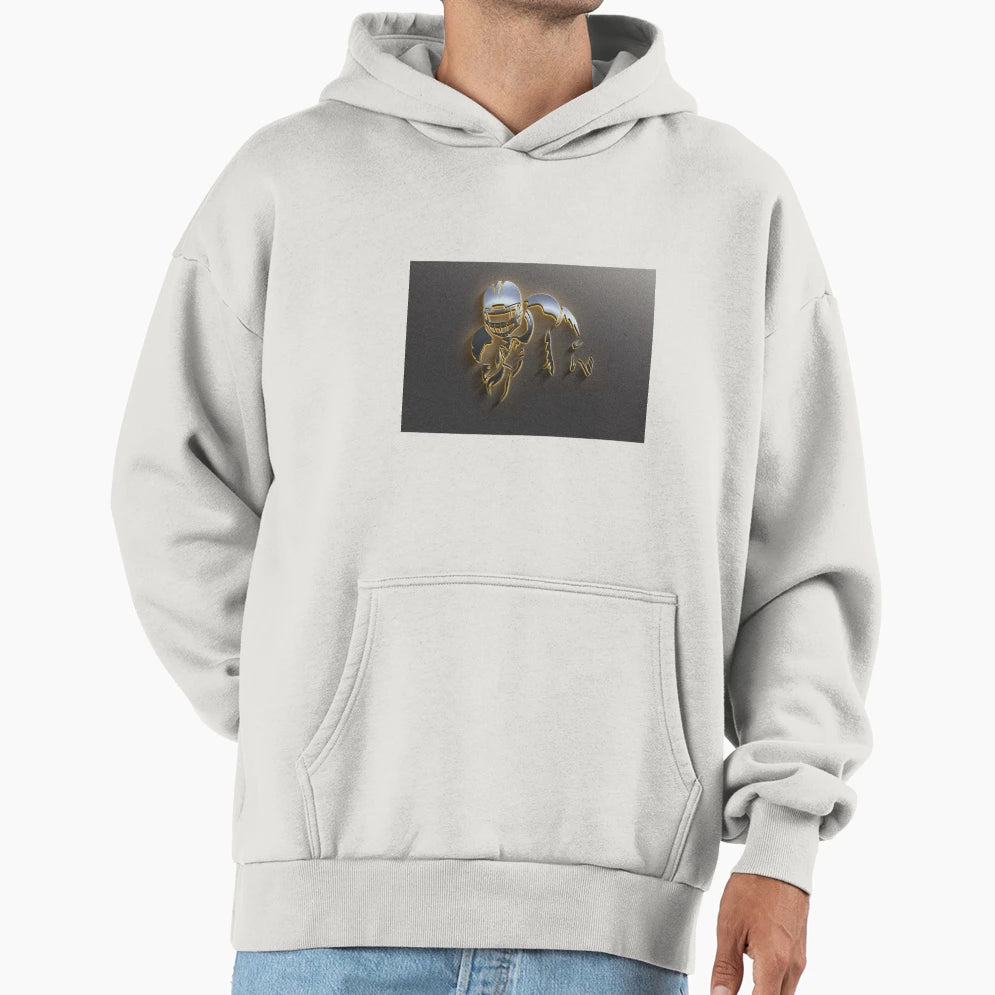 American Football 3D Art Illustration Hoodie - Trendy Graphic for Adults - T-Shirt, Sweatshirt, Hoodie