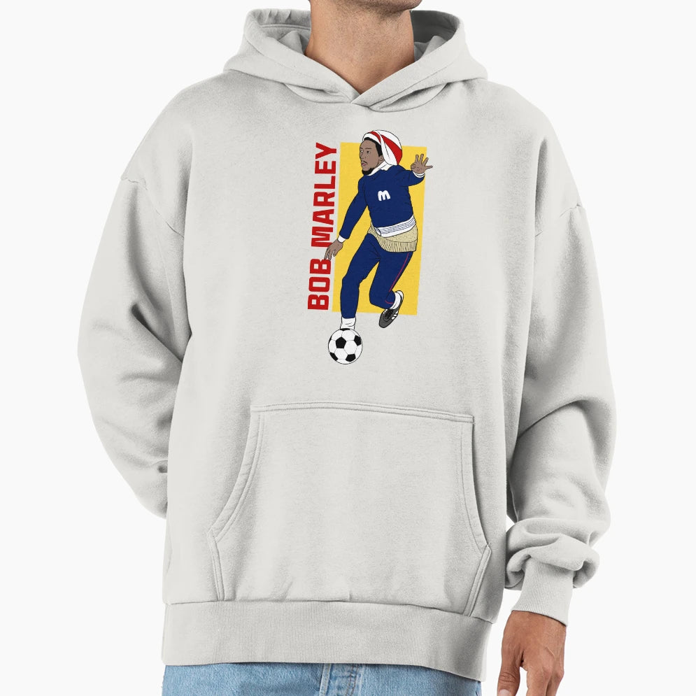 Fc Bob Marley Hoodie - Novelty Apparel for Adults - T-Shirt, Sweatshirt, Hoodie