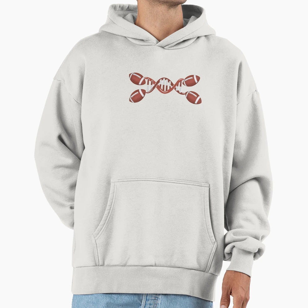 Football Dna Hoodie - Aesthetic Graphic Unisex - T-Shirt, Sweatshirt, Hoodie