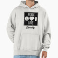 Peace Love Equality Protest Diversity Hoodie - Trendy Graphic Men Women - T-Shirt, Sweatshirt, Hoodie