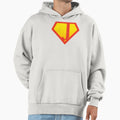 J Letter Super Party Superhuman Hoodie - Fun Novelty Design for Adults - T-Shirt, Sweatshirt, Hoodie