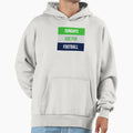 Sundays Are Football Hoodie - Fun Novelty Design for Adults - T-Shirt, Sweatshirt, Hoodie