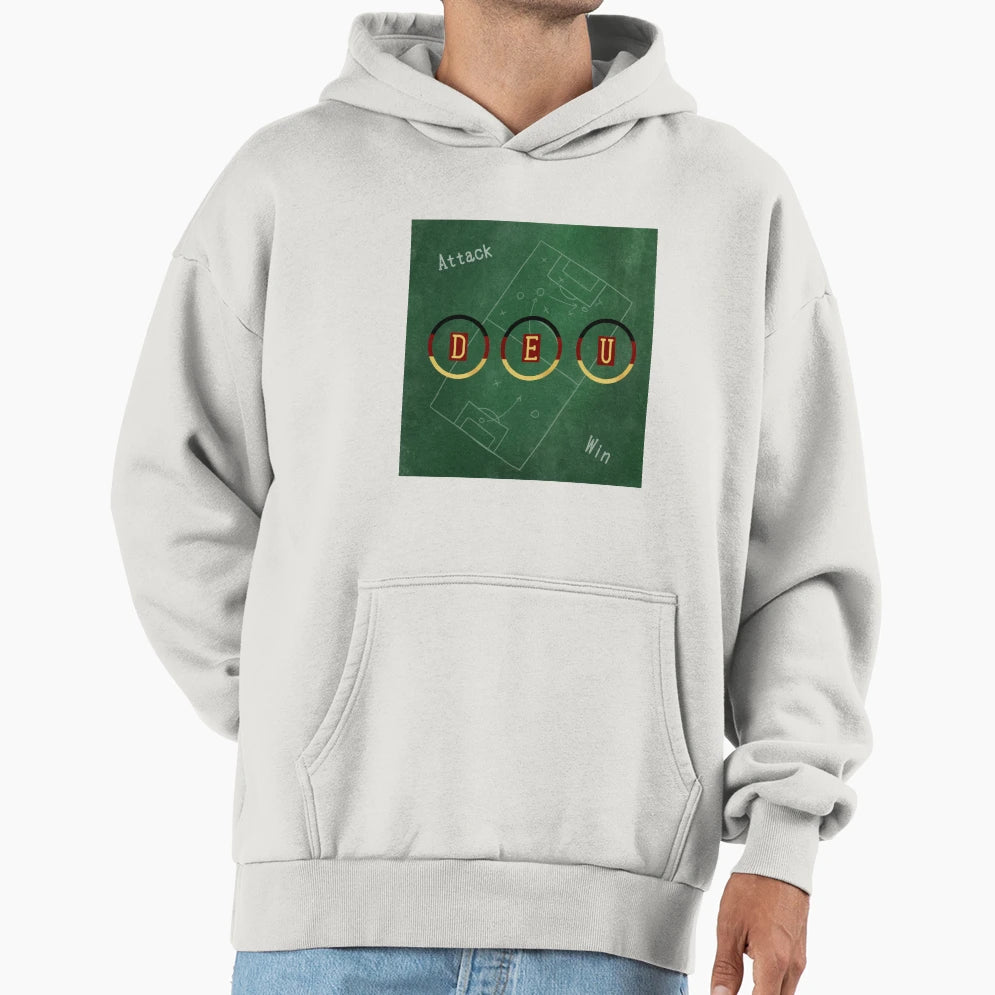 Germany Football Hoodie - Trendy Graphic Unisex - T-Shirt, Sweatshirt, Hoodie