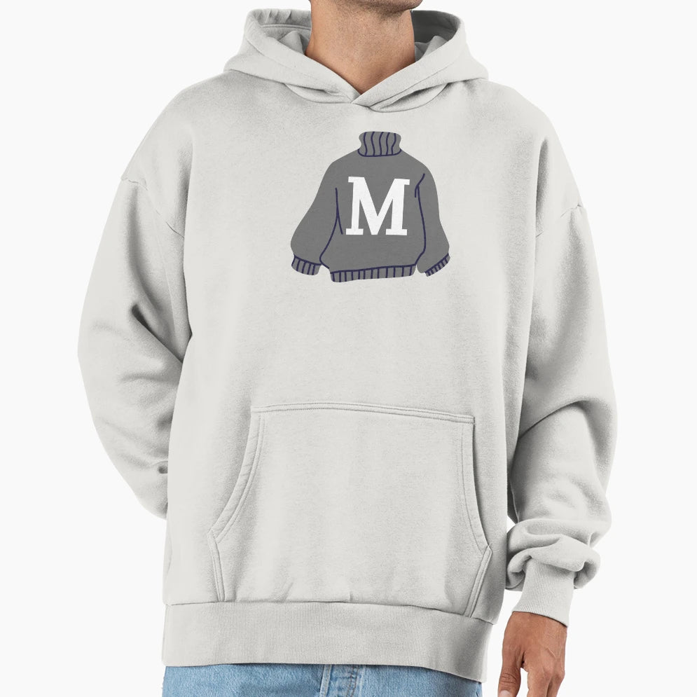 Letter Hoodie - Novelty Apparel Unisex - T-Shirt, Sweatshirt, Hoodie