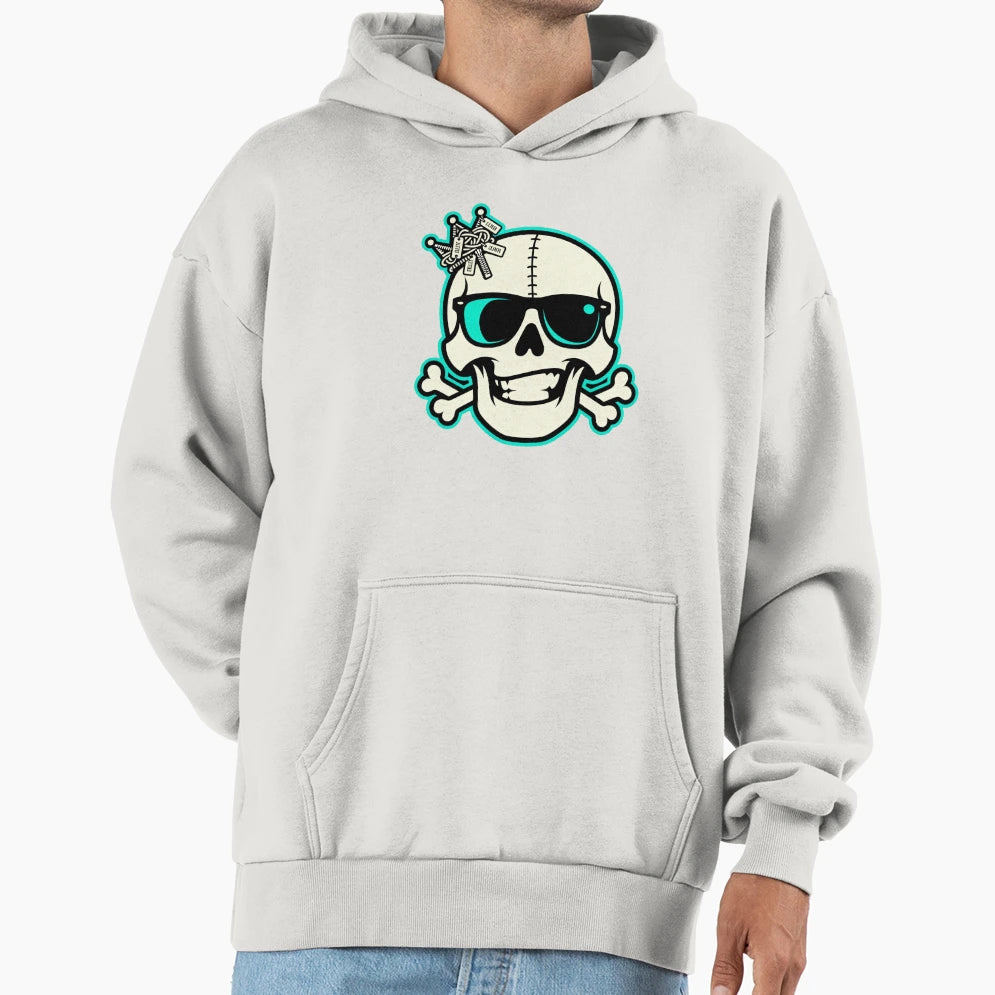 Skull Skull Hoodie - Casual Everyday Wear Unisex - T-Shirt, Sweatshirt, Hoodie