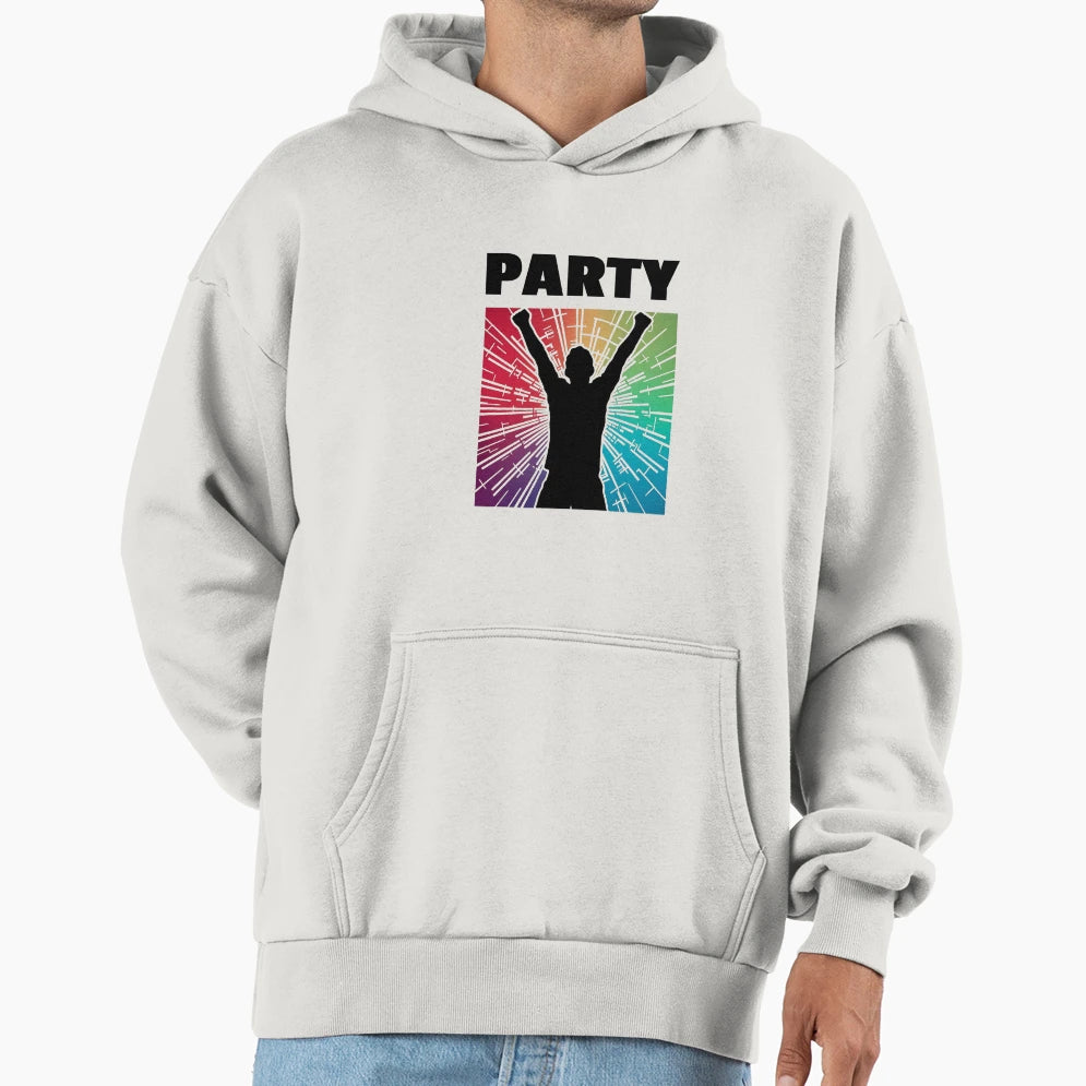 Party Hoodie - Unique Graphic for Adults - T-Shirt, Sweatshirt, Hoodie