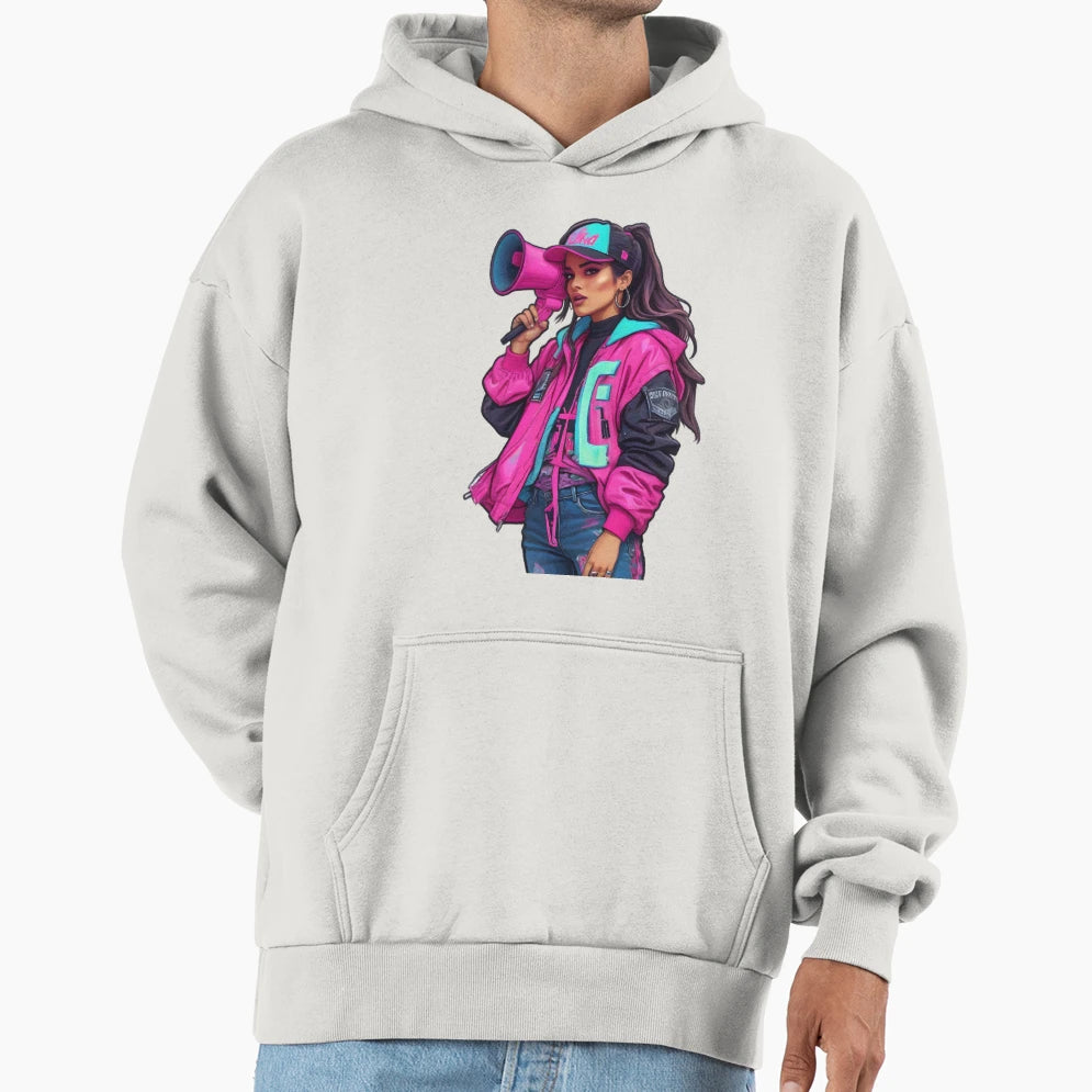Beautiful Art Singer Da326D Hoodie - Fun Novelty Design for Adults - T-Shirt, Sweatshirt, Hoodie