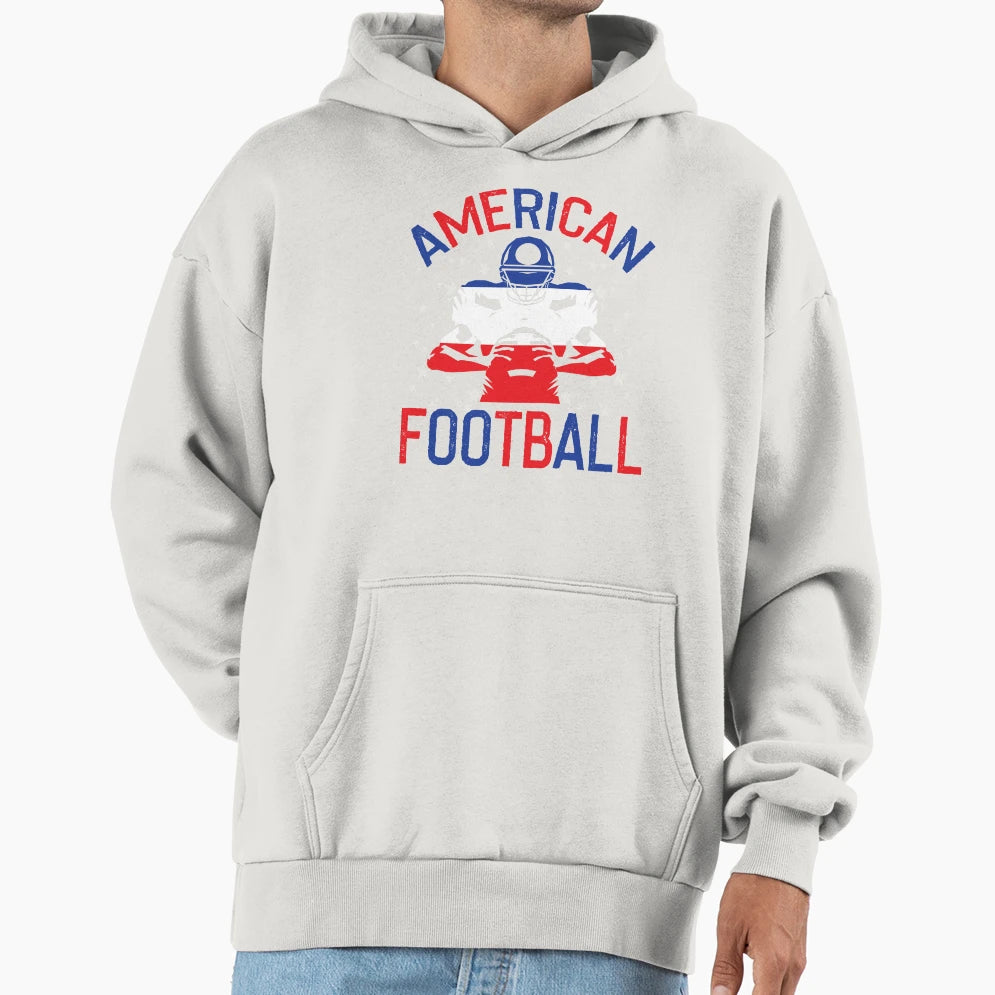 American Football Hoodie - Streetwear Style for Adults - T-Shirt, Sweatshirt, Hoodie