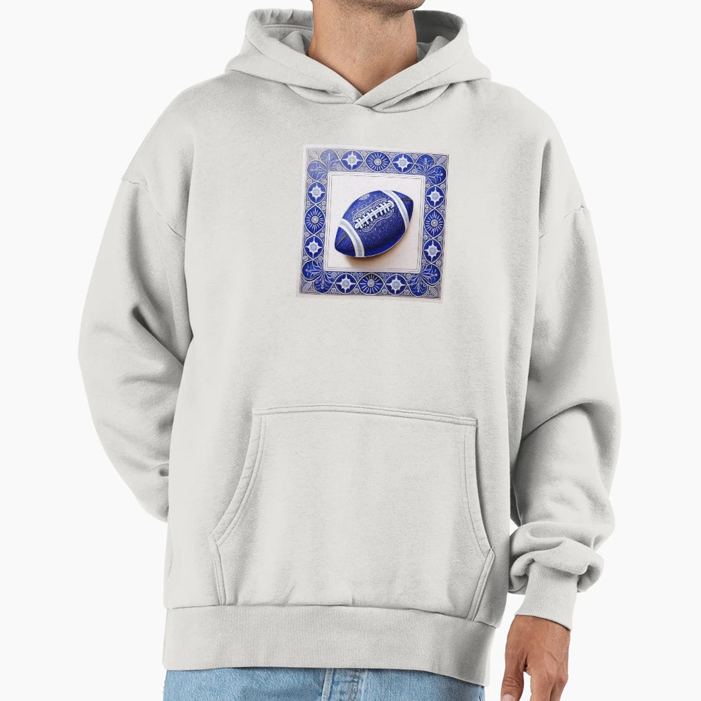 Football Hoodie - Minimalist Print Unisex - T-Shirt, Sweatshirt, Hoodie